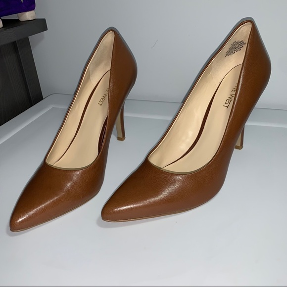 Nine West Shoes - NINE WEST Garisono Leather Heels
